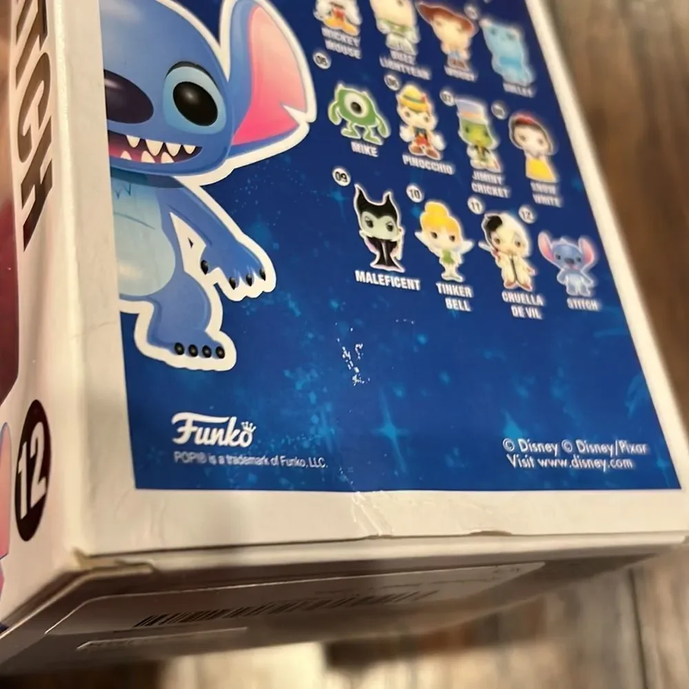 Disney‎ Funko Pop Stitch #12 Series 1 Vinyl Figure New In Box